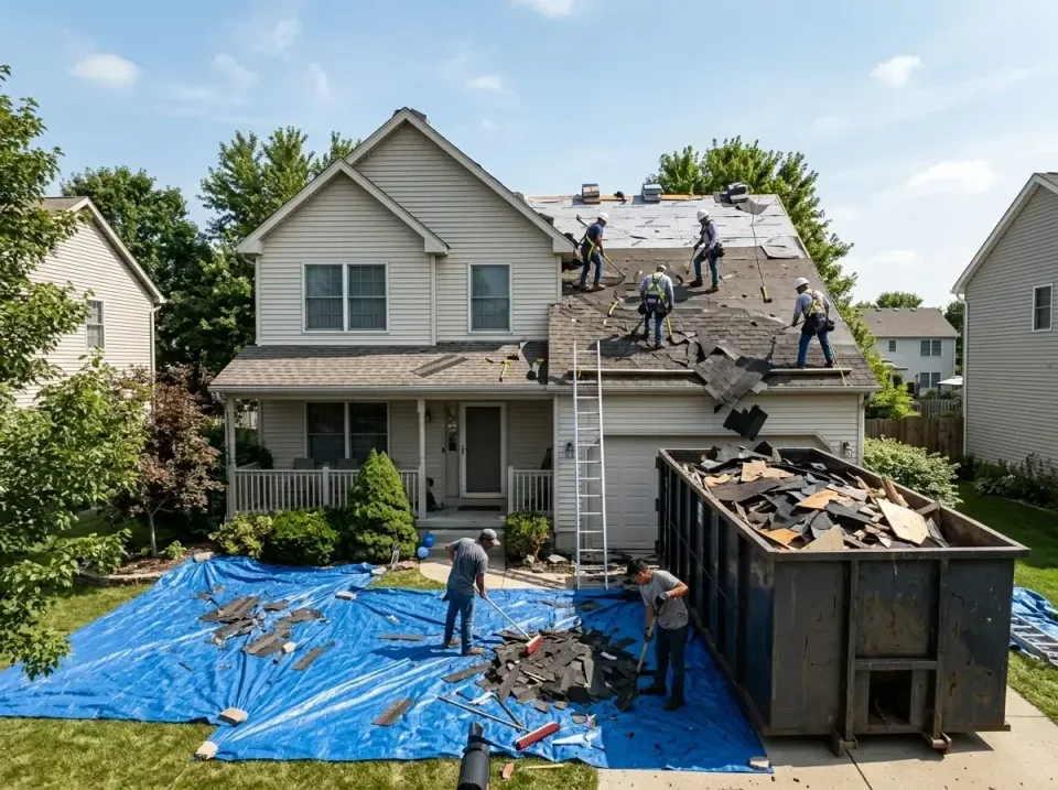 roof-replacement-debris-remova-004 — frequently asked questions, Cheapest Dumpster Rentals in Center Point, IA